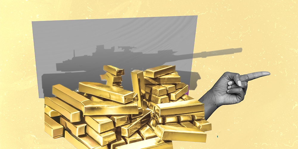 Revisit: Gold as a weapon of war