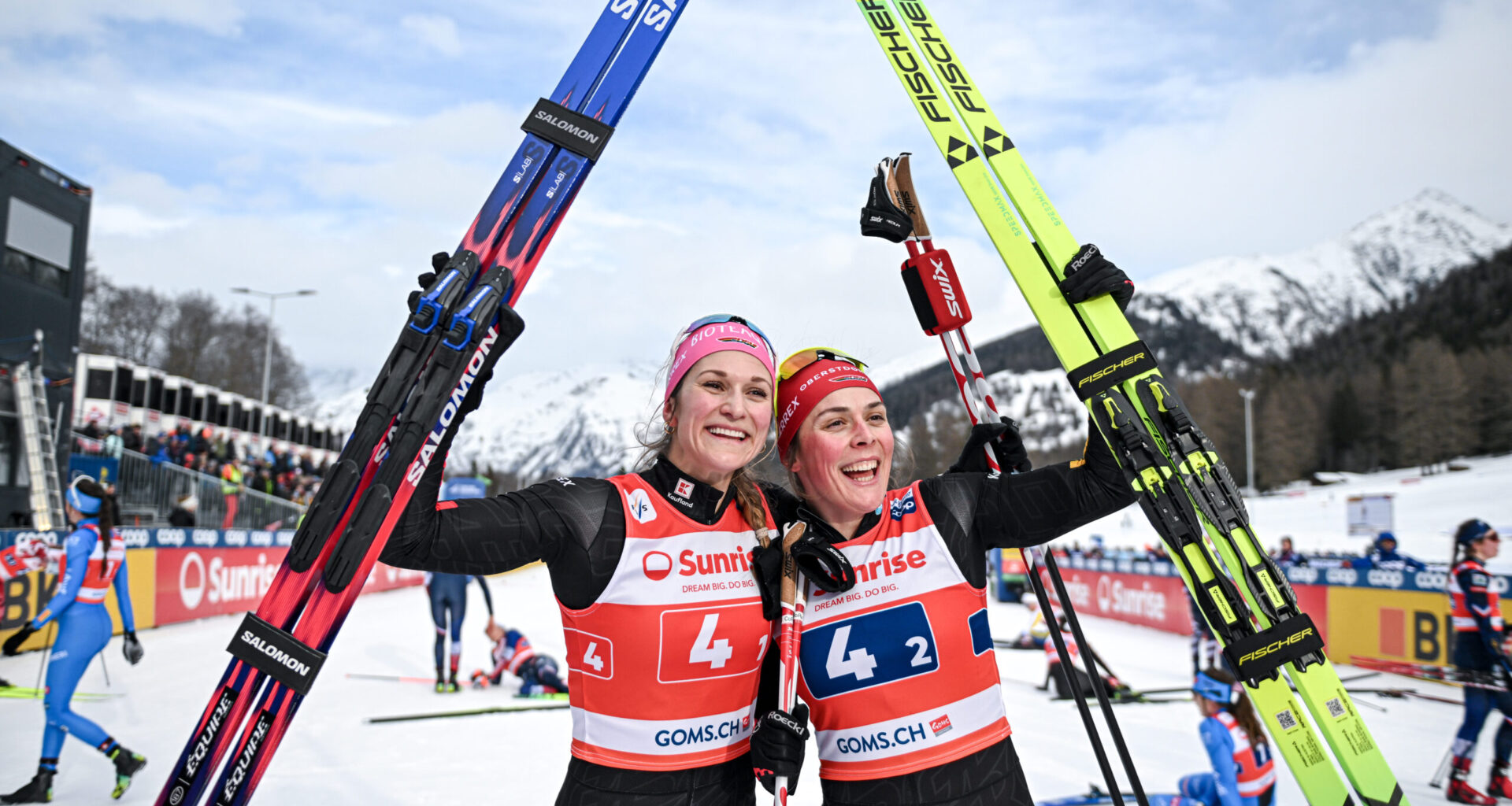 Germany wins women’s Team Sprint in Goms