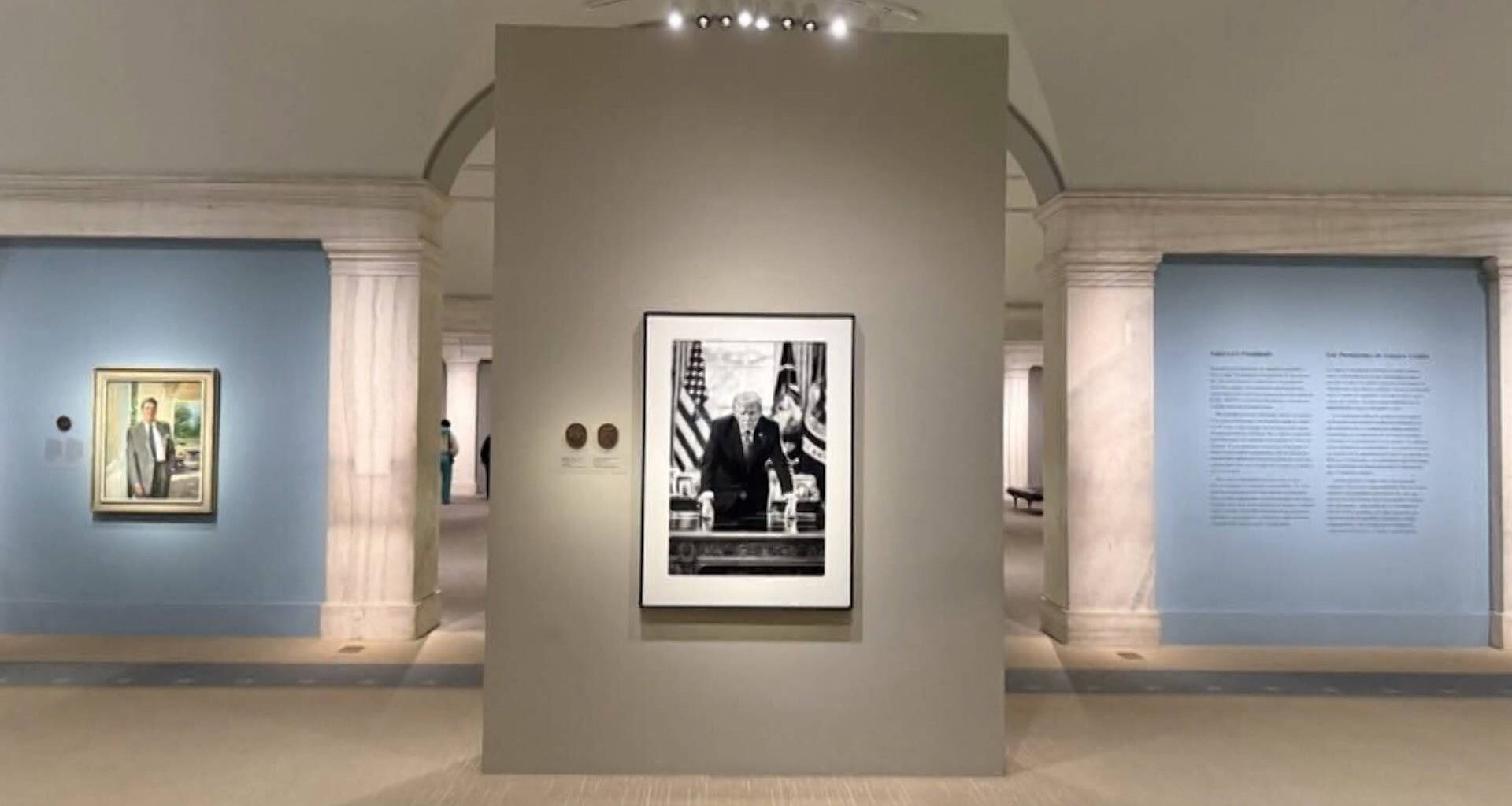 Smithsonian’s Portrait Gallery Removes Text on Trump’s Two Impeachments