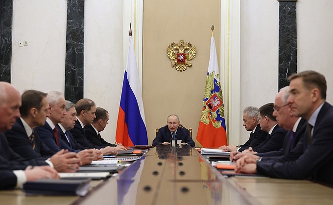 Meeting of Commission for Military Technical Cooperation with Foreign States • President of Russia
