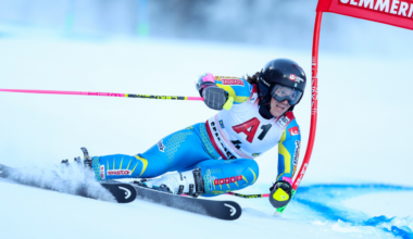 Sara Hector Sets the Standard in Semmering Austria After Run One