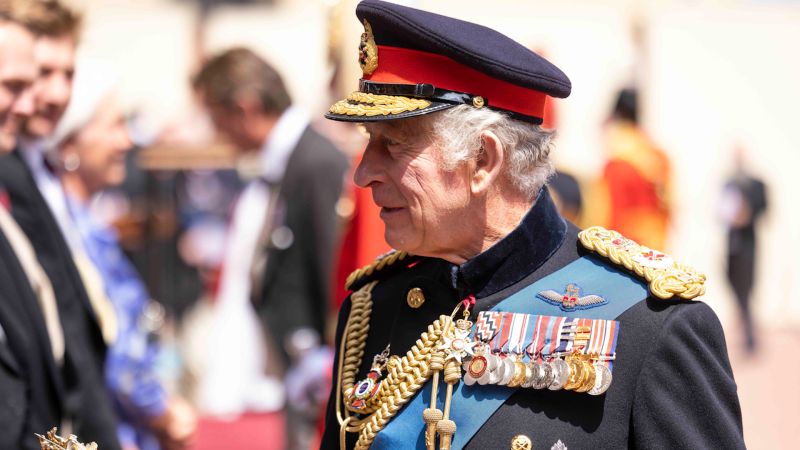 King praises 'immense and dedicated' military personnel