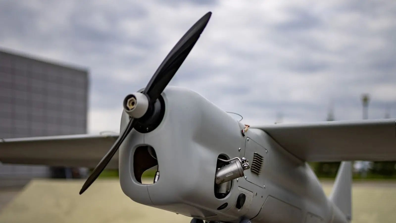 Russian Drone Destroys Ukrainian F-16 Mock-Up at Airbase