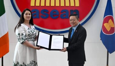 Secretary-General of ASEAN receives Letter of Credence from Ambassador of Ireland to ASEAN