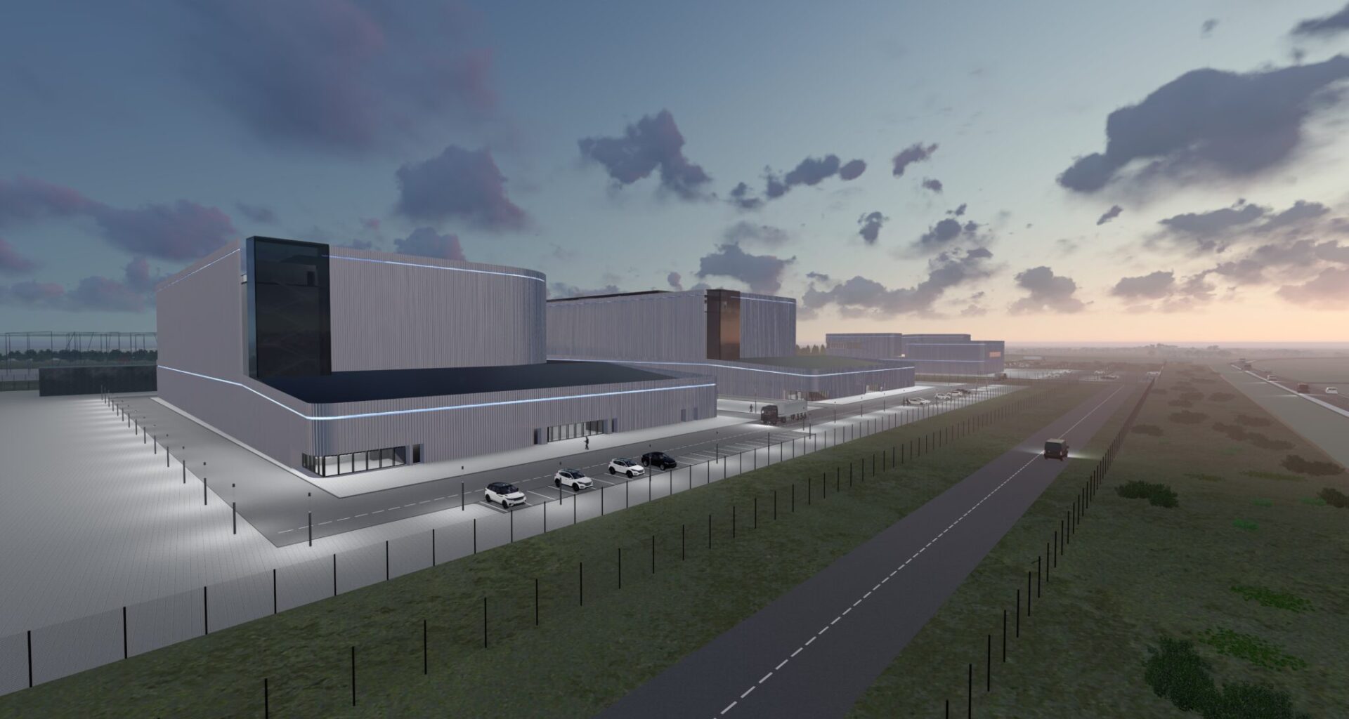 A small new-generation nuclear power plant that Fermi Energia wants to build in Estonia. Image from the company’s website.
