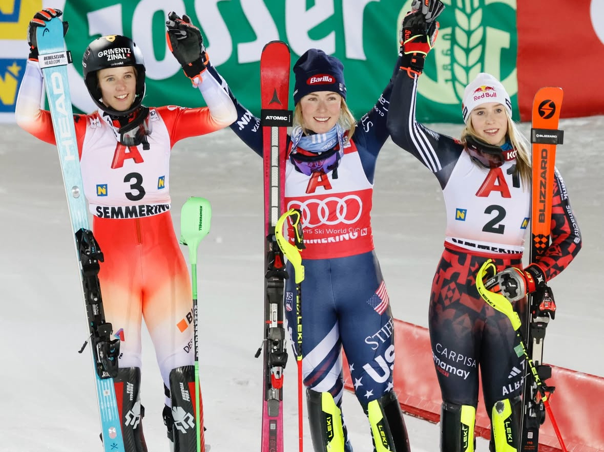 Mikaela Shiffrin Defends Request for Course Change After Controversy Erupts Over Course Setting at the Slalom in Semmering, Austria