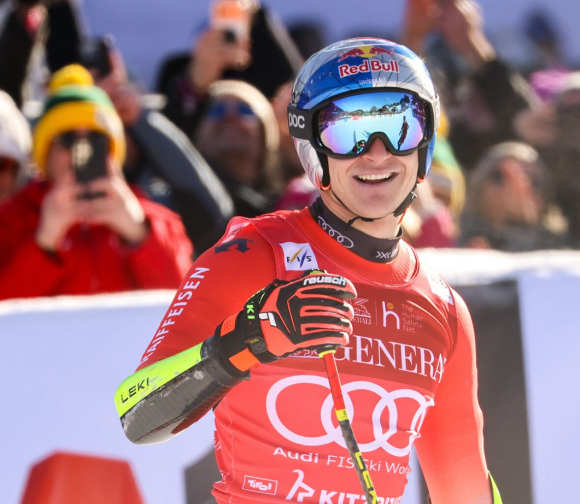 Marco Odermatt Snatches Super-G Victory on Hahnenkamm in Kitzbühel, Austria
