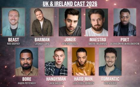 THE CHOIR OF MAN UK AND IRELAND TOUR 2026 - FULL CASTING AND THE JUNGLE COMMUNITY CHOIR INITIATIVE ANNOUNCED