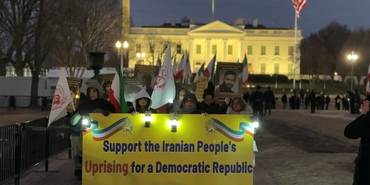 Iranian protesters demand regime change as solidarity demonstrations reach White House and Capitol Hill