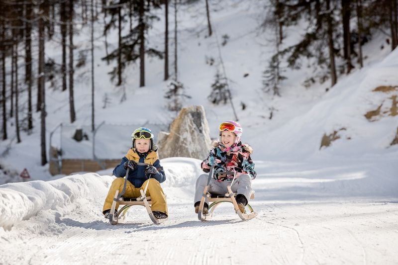 Tobogganing at Solden. (ASA Luxury)