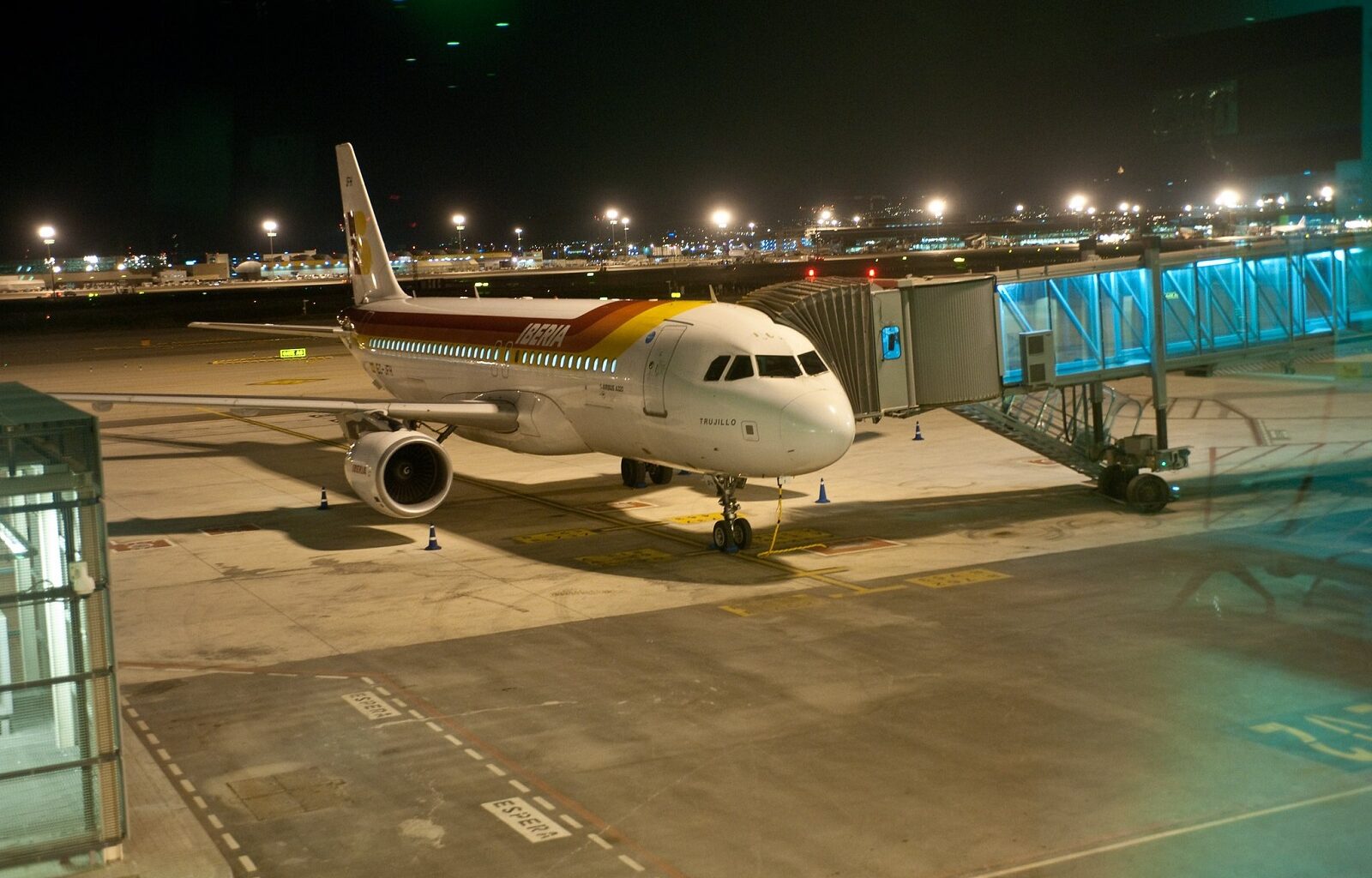 Barcelona Airport, Spain.