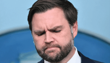 US Vice President JD Vance speaks during a press briefing