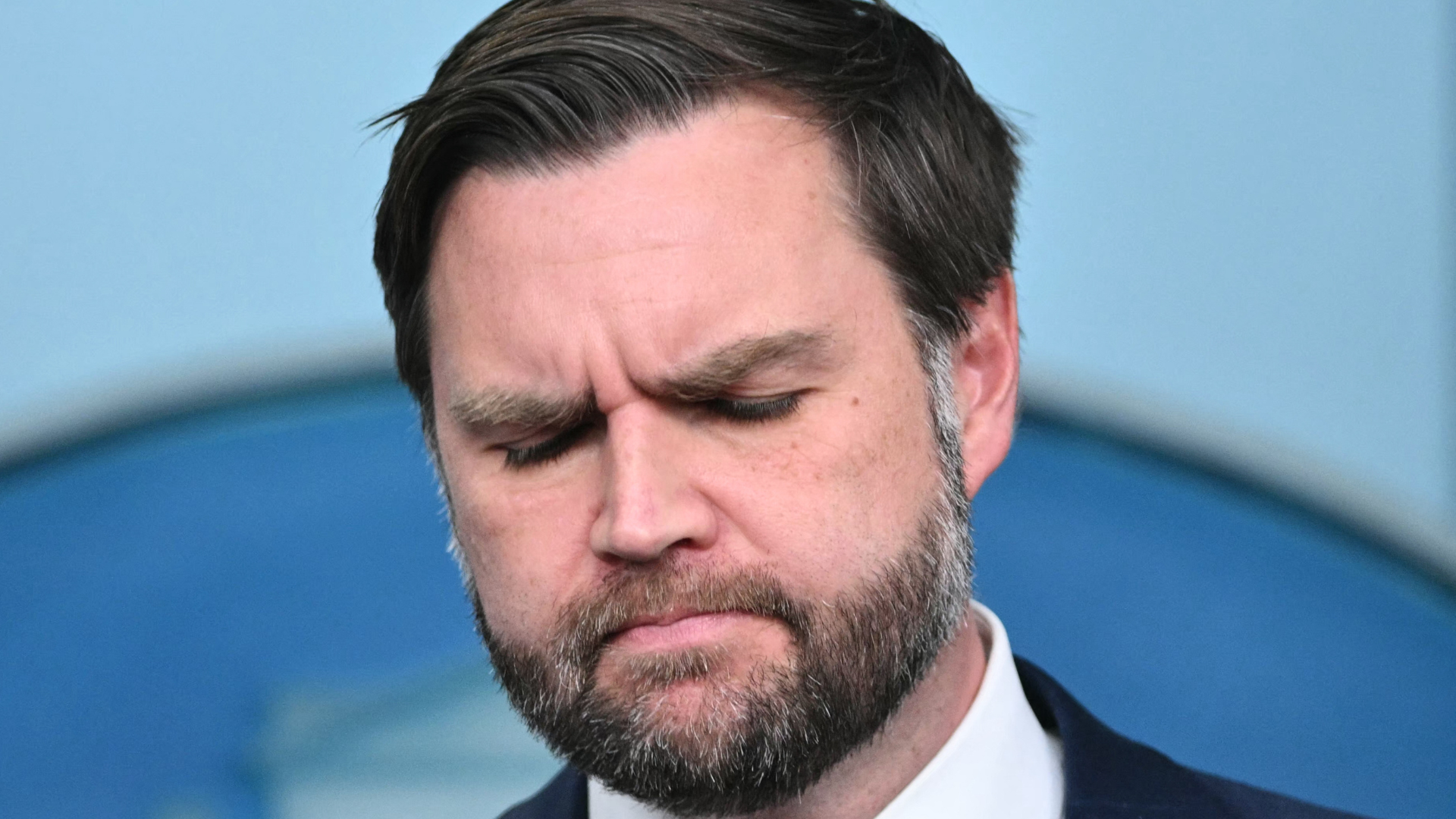US Vice President JD Vance speaks during a press briefing