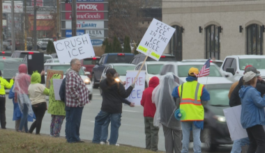 Over 100 protesters gather in Vienna to oppose immigration enforcement, Venezuela intervention