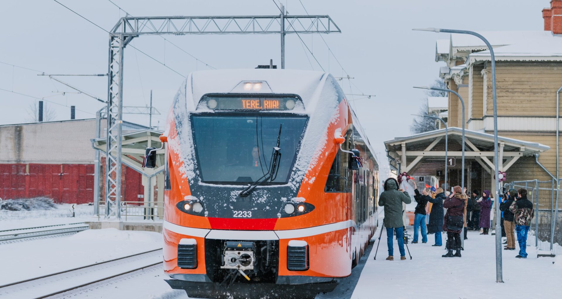 A new rail link reconnects Tartu and Riga, restoring a historic connection and strengthening cross-border travel. Photo: Joonas Sisask.