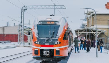 A new rail link reconnects Tartu and Riga, restoring a historic connection and strengthening cross-border travel. Photo: Joonas Sisask.