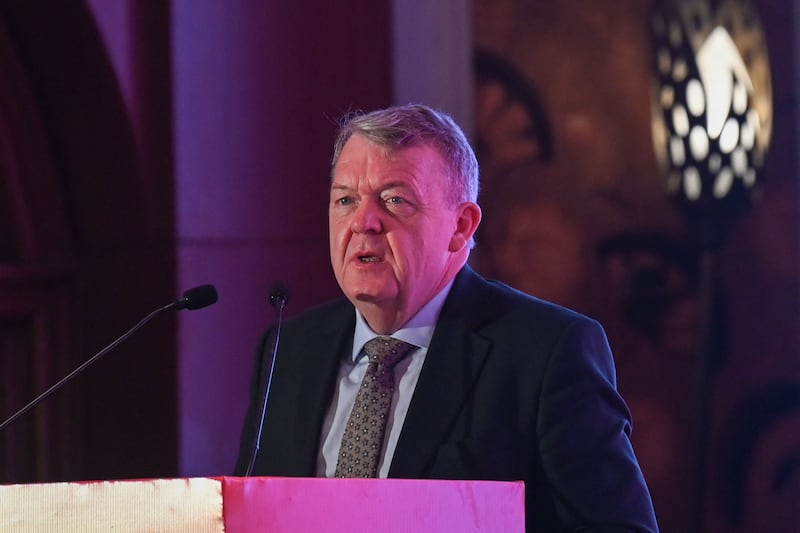 Danish minister of foreign affairs Lars Løkke Rasmussen. Photograph: Money Sharma/AFP