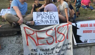 Kingston immigration rally, 12Jul19, MidHudsonNews.com