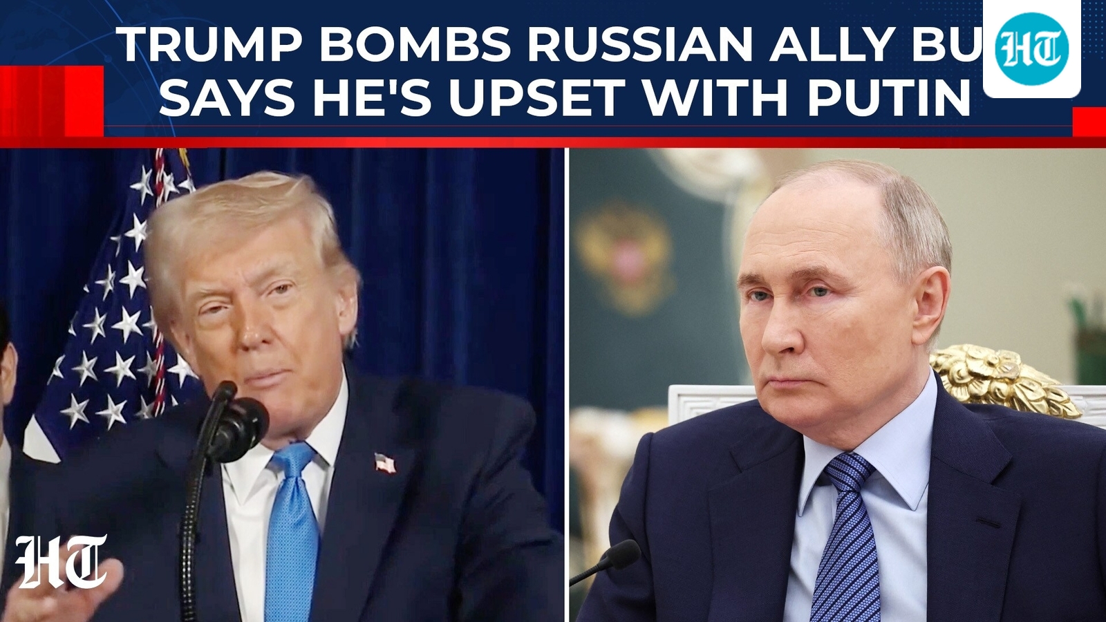 'Not thrilled': Trump bombs Russia ally Venezuela then goes on tirade against Putin over Ukraine war