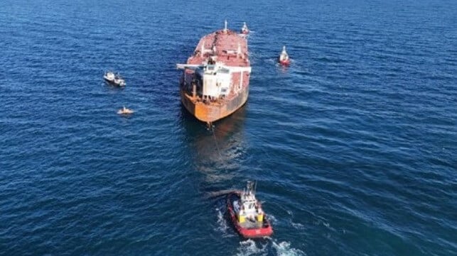 Bulgaria Seeks Reimbursement from Owners of Salvaged Shadow Fleet Tanker