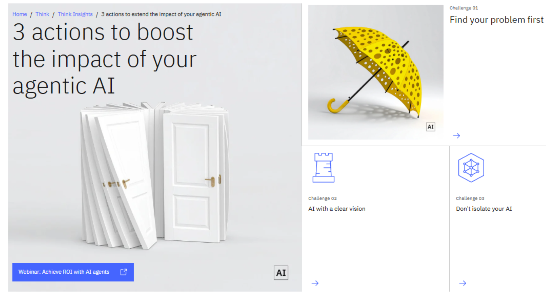 3 actions to extend the impact of your agentic AI