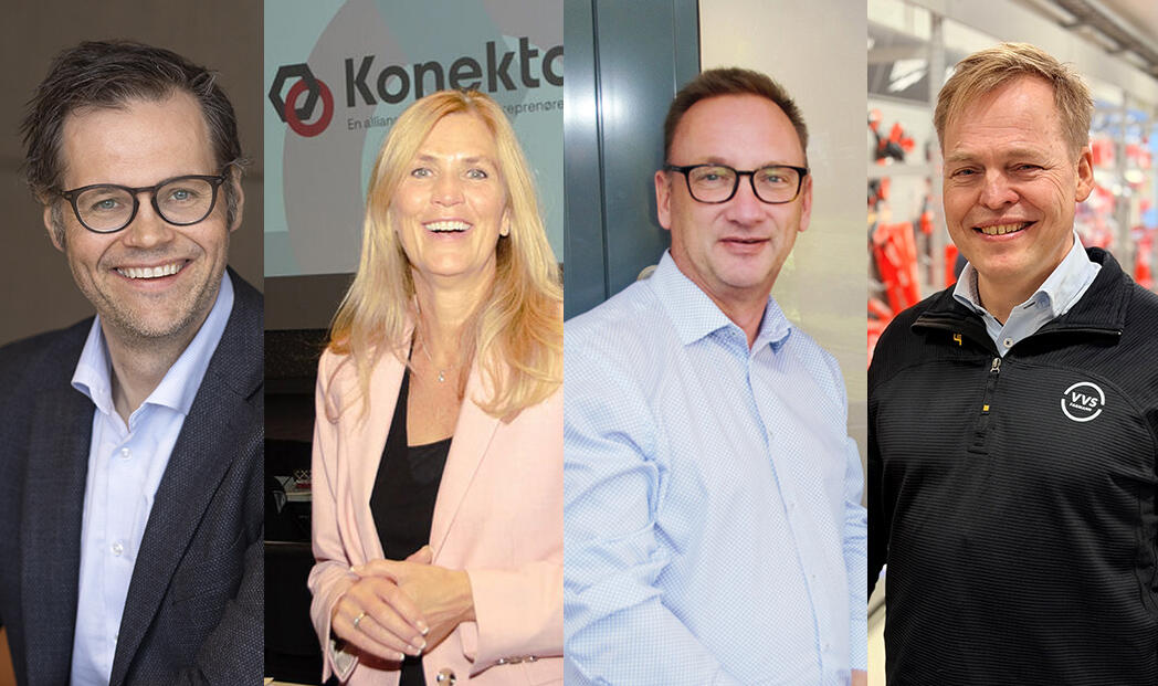 Konekta, VVS Eksperten, VVS Norge og VVS Fagmann: Status og forventninger for 2026