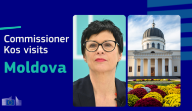 Commissioner Kos discusses Moldova's EU integration progress in Chisinau