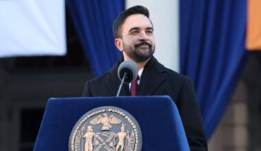 Mayor Zohran Mamdani doubles down in an unapologetically progressive inauguration