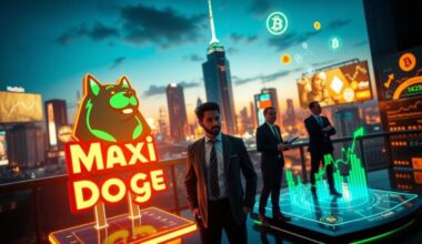 Next crypto to explode topic trends during Maxi Doge pres﻿ale activity