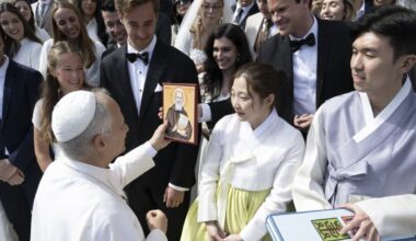 Newlyweds give- Detroit Catholic