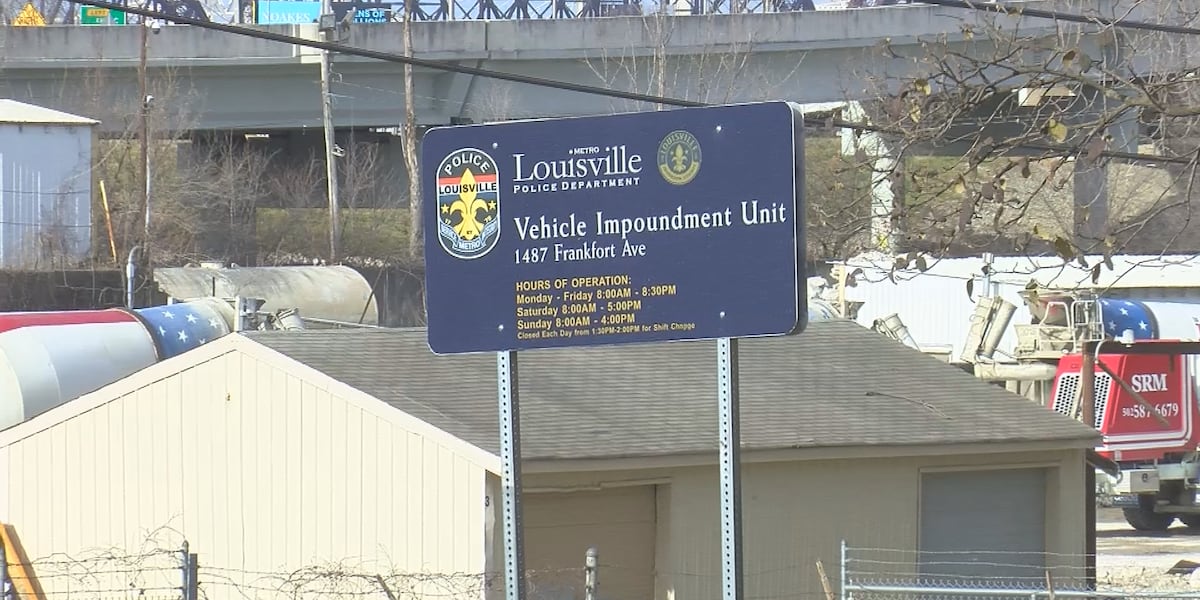 Metro works to free up space at LMPD tow lot