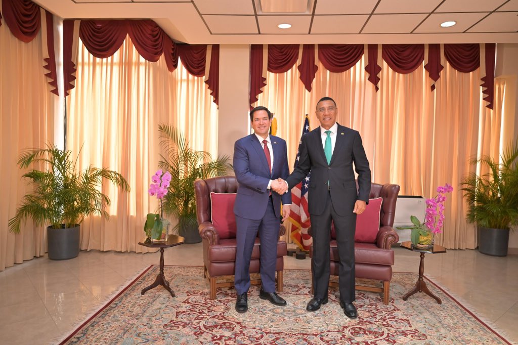 Rubio, Holness discuss hurricane recovery, regional security and travel