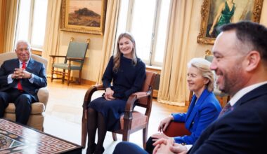 La princesse Élisabeth a fait ses premiers pas dans la diplomatie européenne