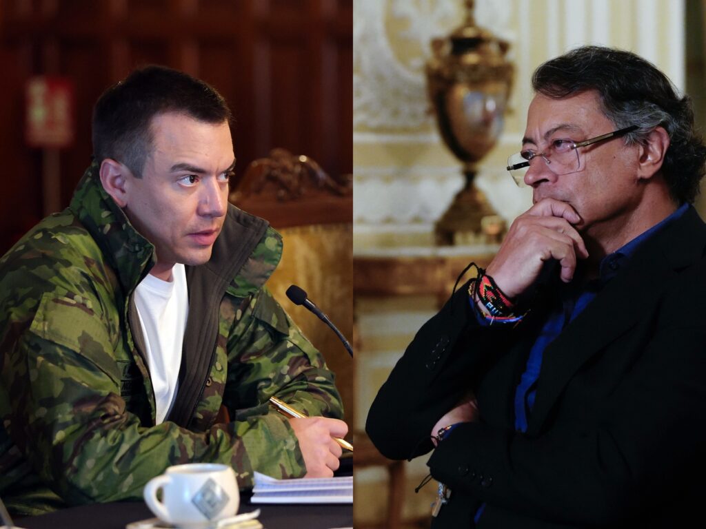 Colombia Ecuador Trade War, Gustavo Petro Daniel Noboa