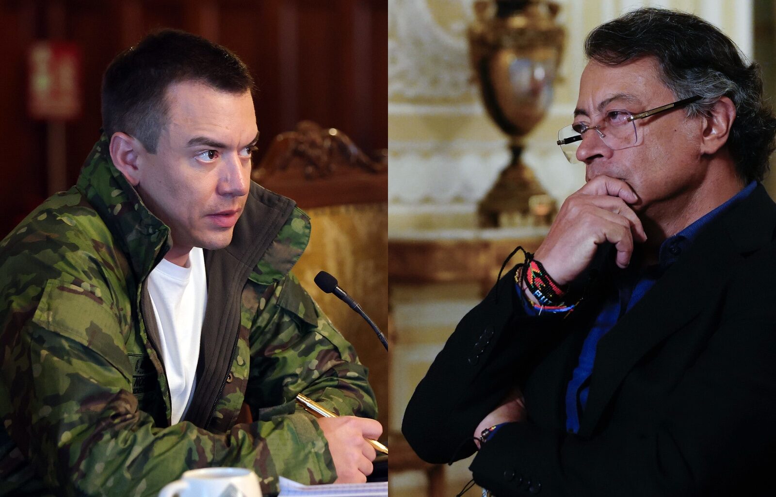Colombia Ecuador Trade War, Gustavo Petro Daniel Noboa