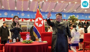 North Korea leader Kim Jong Un's daughter Ju Ae makes public visit to state mausoleum