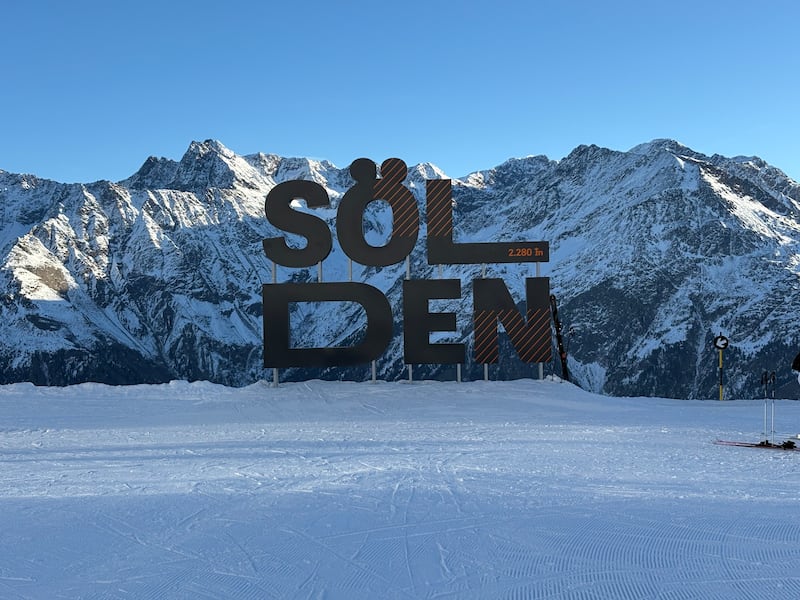 The top of Solden’s Giggijoch gondola. (JosieClarke)