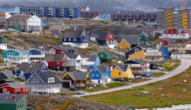 NUUK, capitale du Groenland