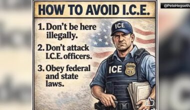Hegseth posts ‘How To’ graphic on avoiding ICE after agent fatally shot man in Minneapolis