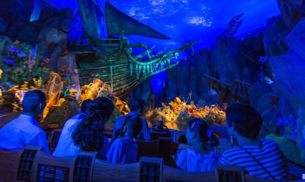 Pirates of the Caribbean: Battle of the Sunken Treasure at Shanghai Disneyland. (Courtesy of Walt Disney Imagineering)