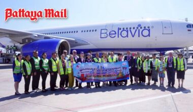 Belavia launches first direct flights from Belarus to Pattaya, expanding Thailand’s long-haul European reach