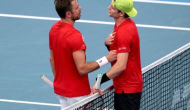 United Cup : Zizou Bergs égalise pour la Belgique en demi-finale en battant Stan Wawrinka