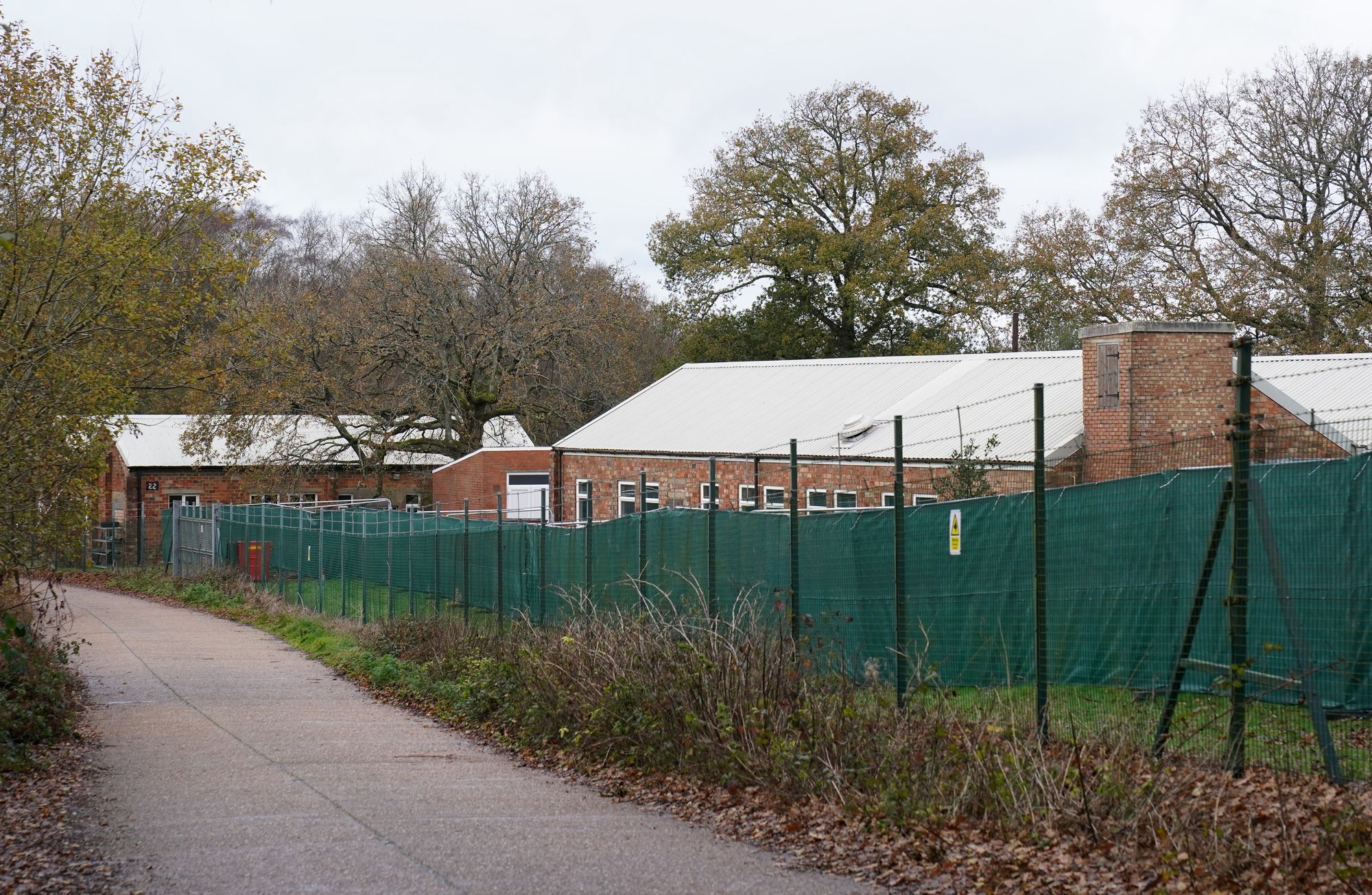 Asylum seekers will have to sign in and out to leave and return to the site
