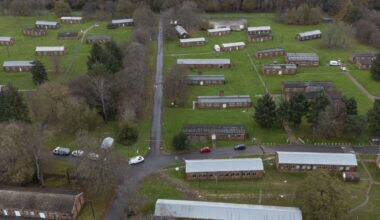 First asylum seekers moved into former army camp in East Sussex under Labour push to shut down migrant hotels