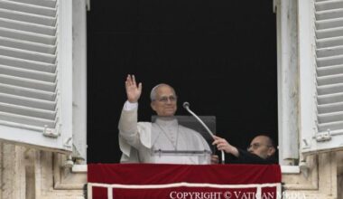 The pope urges the faithful to pray for the ‘visible unity of all Christians’