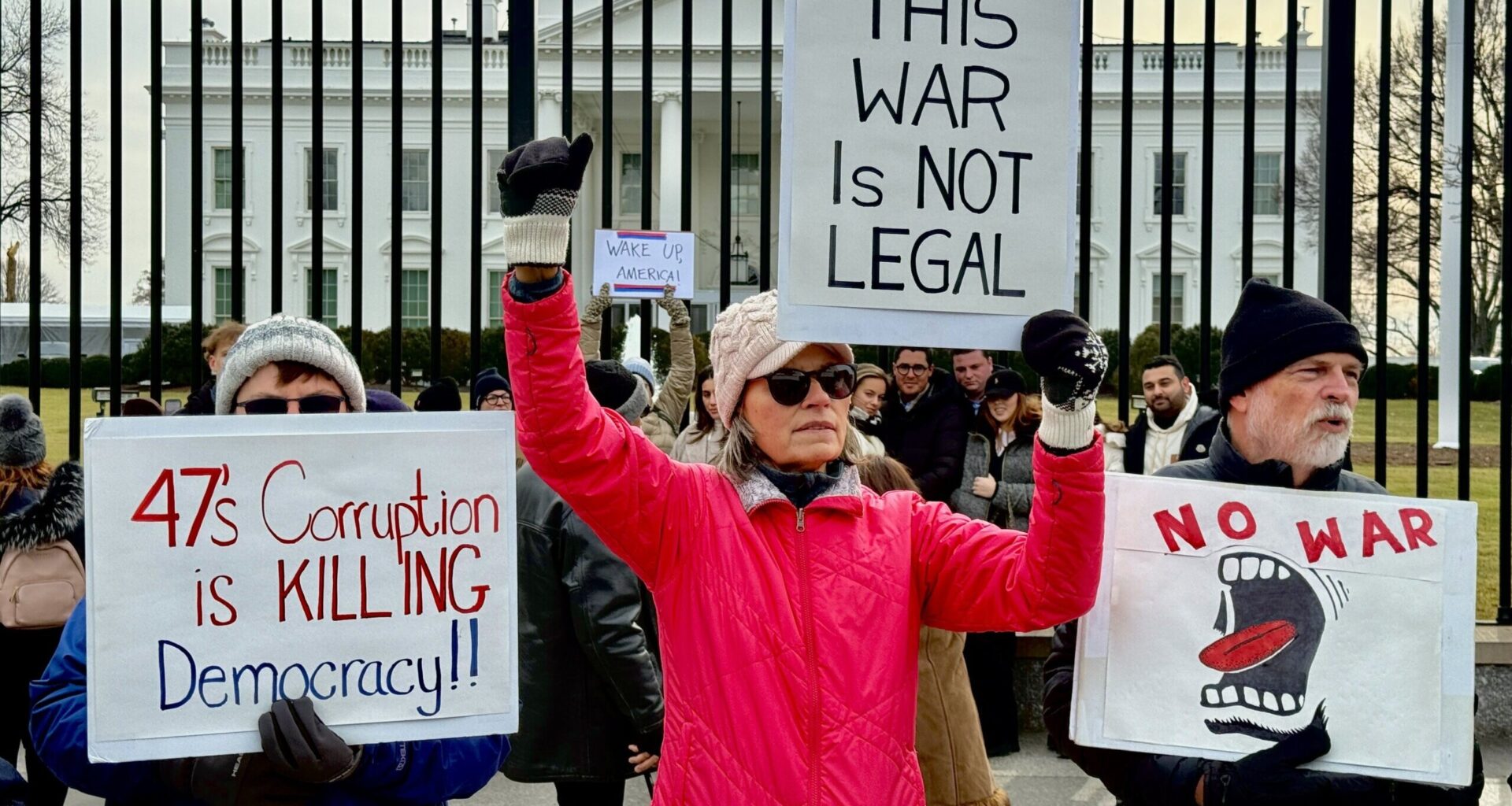 Maduro removal triggers White House protest