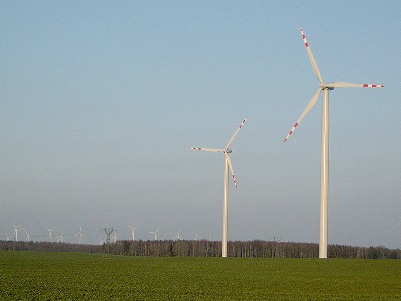 A wind farm in Karscino, Poland. Dragos said the cyberattack of Dec. 29 targeted systems for managing renewable energy facilities.