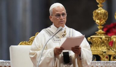 Pope opens 2026 with plea for peace in countries bloodied by war, families wounded by violence