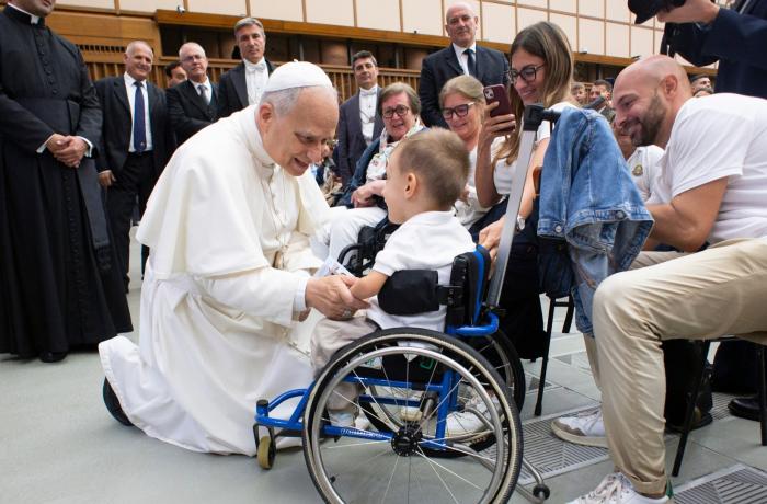 ‘Love is not passive; it goes out to meet the other,’ says pope