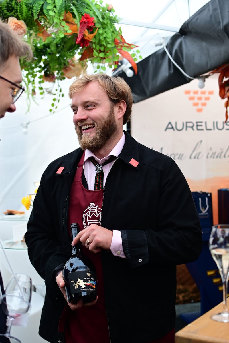 Roman Rotarov, president of the Sommelier Guild of Moldova. Photograph: Gicu Isac